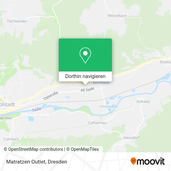 Matratzen Outlet Karte
