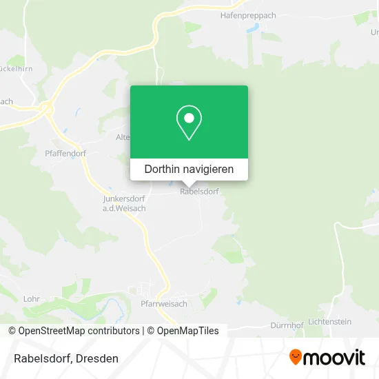 Rabelsdorf Karte
