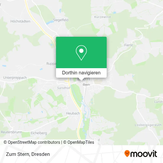 Zum Stern Karte