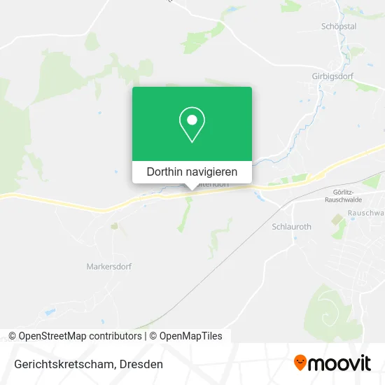 Gerichtskretscham Karte