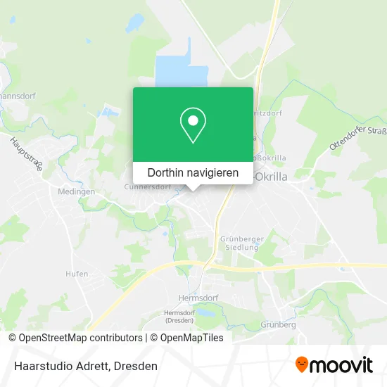 Haarstudio Adrett Karte