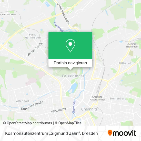 Kosmonautenzentrum „Sigmund Jähn“ Karte
