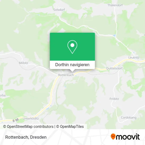 Rottenbach Karte
