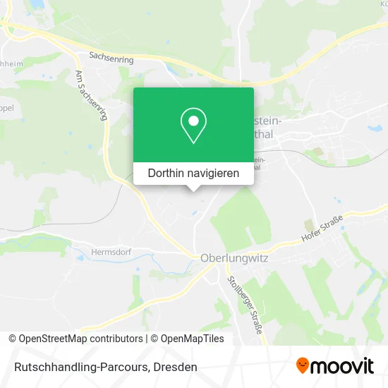 Rutschhandling-Parcours Karte