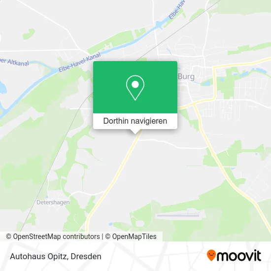 Autohaus Opitz Karte