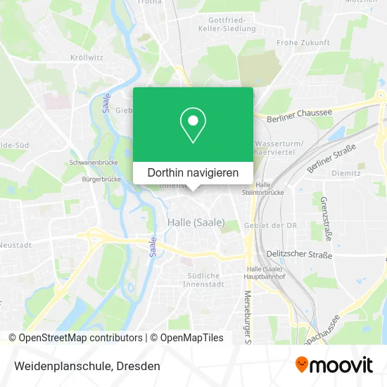 Weidenplanschule Karte