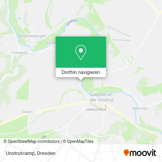 Unstrutcamp Karte