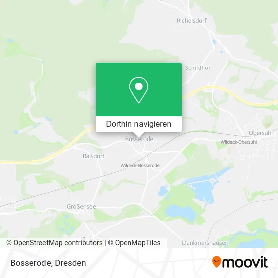 Bosserode Karte