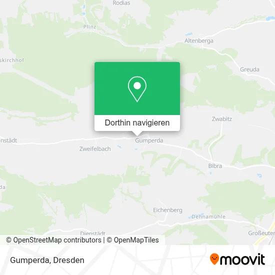 Gumperda Karte