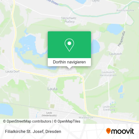 Filialkirche St. Josef Karte