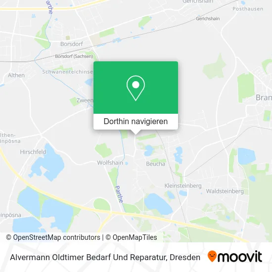 Alvermann Oldtimer Bedarf Und Reparatur Karte