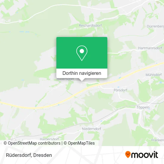 Rüdersdorf Karte