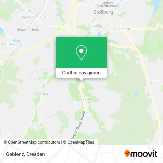 Gablenz Karte