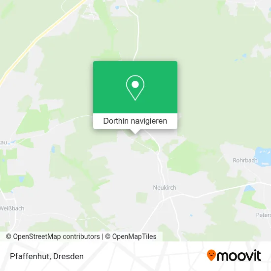 Pfaffenhut Karte
