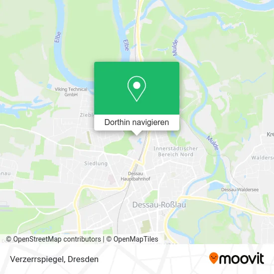 Verzerrspiegel Karte