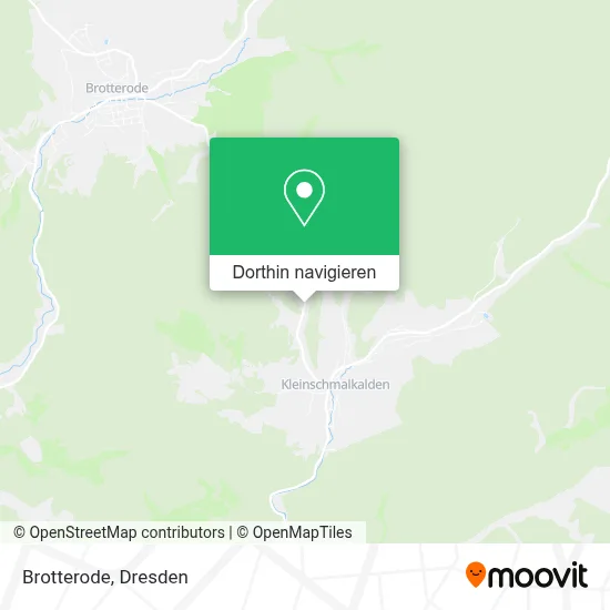 Brotterode Karte