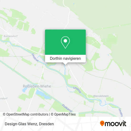 Design-Glas Wenz Karte