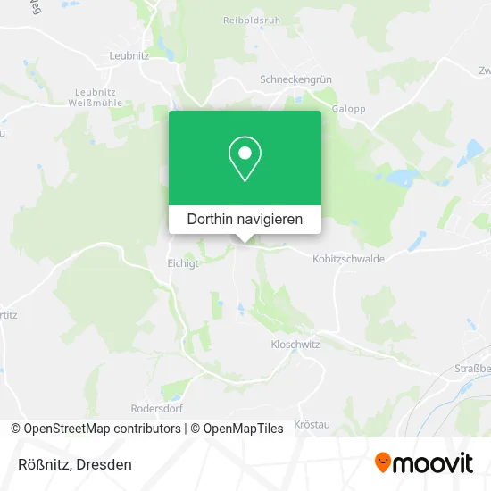 Rößnitz Karte