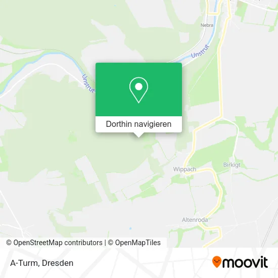 A-Turm Karte