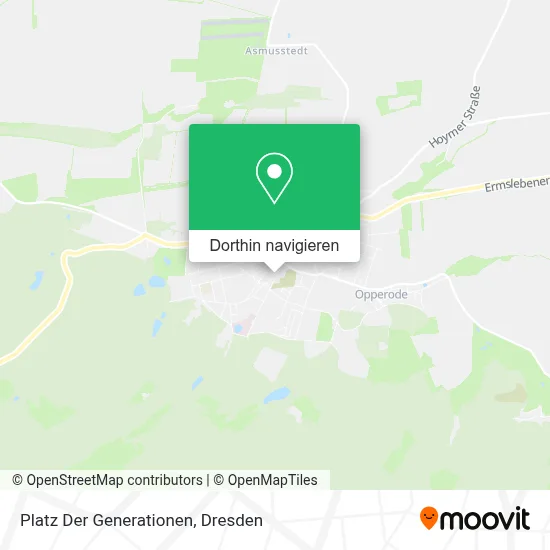 Platz Der Generationen Karte