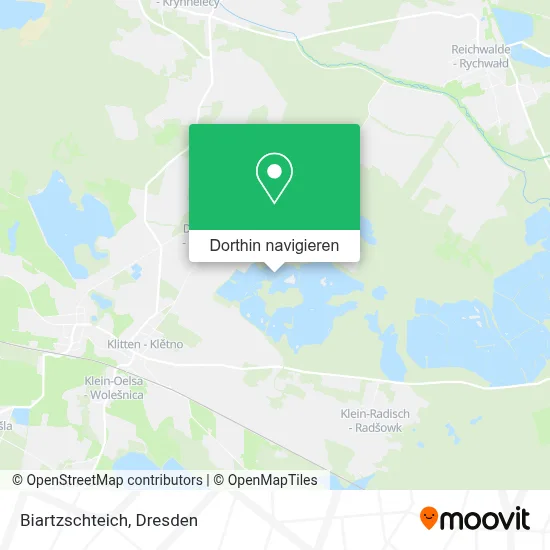 Biartzschteich Karte