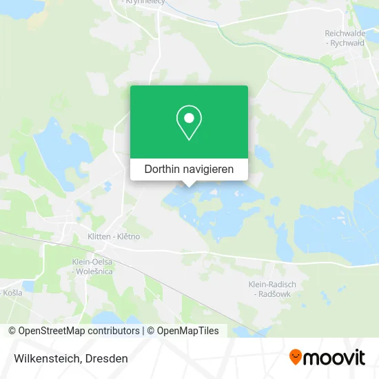 Wilkensteich Karte