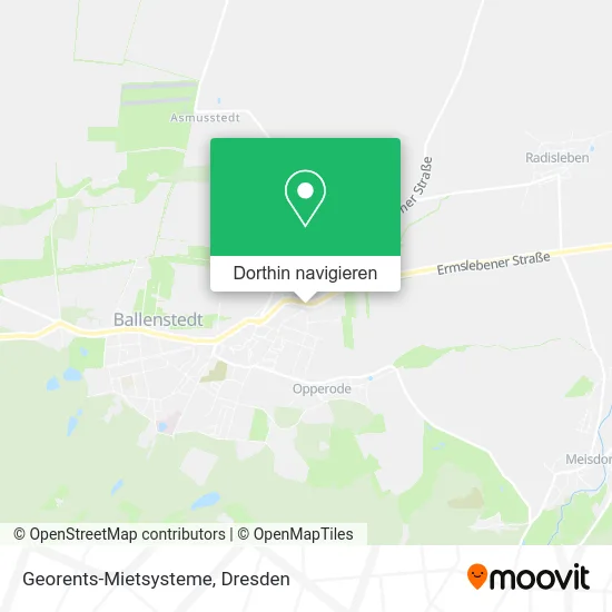 Georents-Mietsysteme Karte