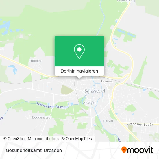 Gesundheitsamt Karte