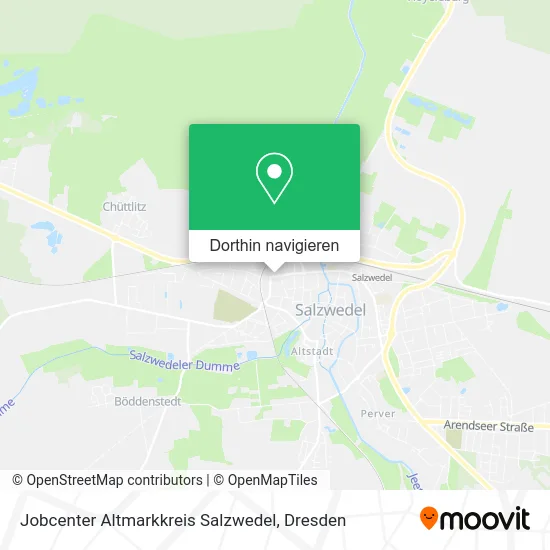 Jobcenter Altmarkkreis Salzwedel Karte