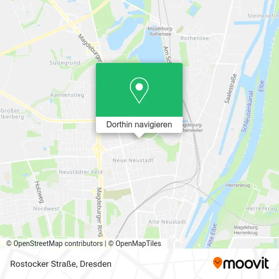 Rostocker Straße Karte