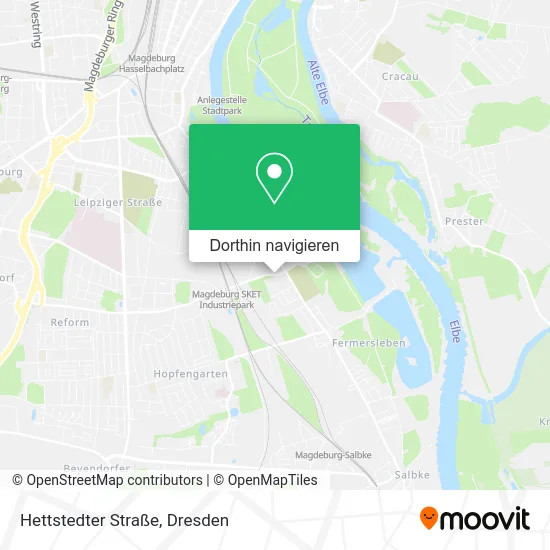 Hettstedter Straße Karte