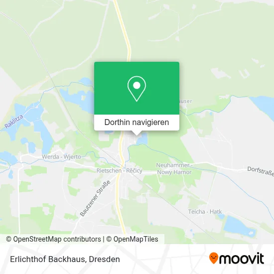 Erlichthof Backhaus Karte