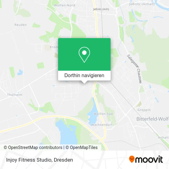 Injoy Fitness Studio Karte