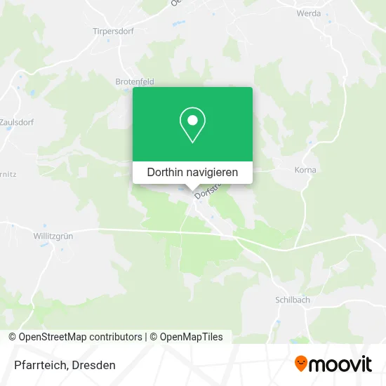 Pfarrteich Karte