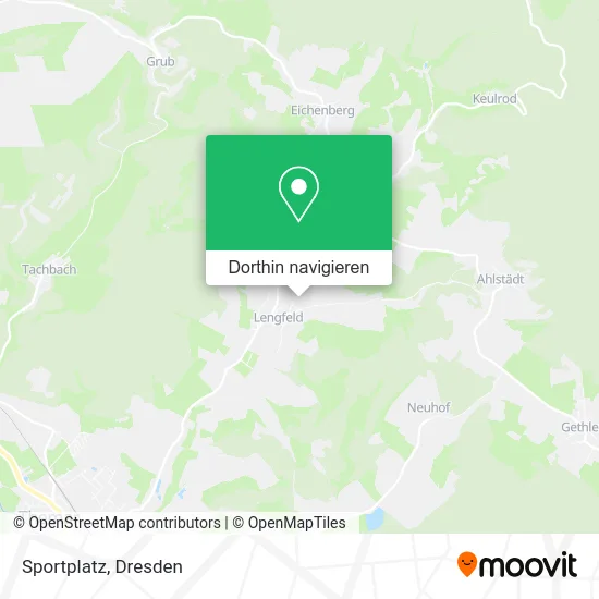 Sportplatz Karte