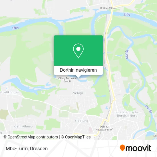 Mbc-Turm Karte