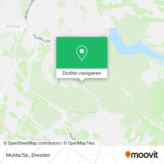 Mulda/Sa. Karte