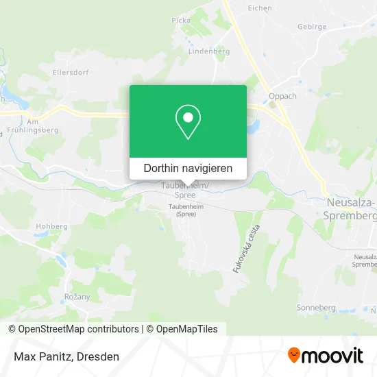 Max Panitz Karte