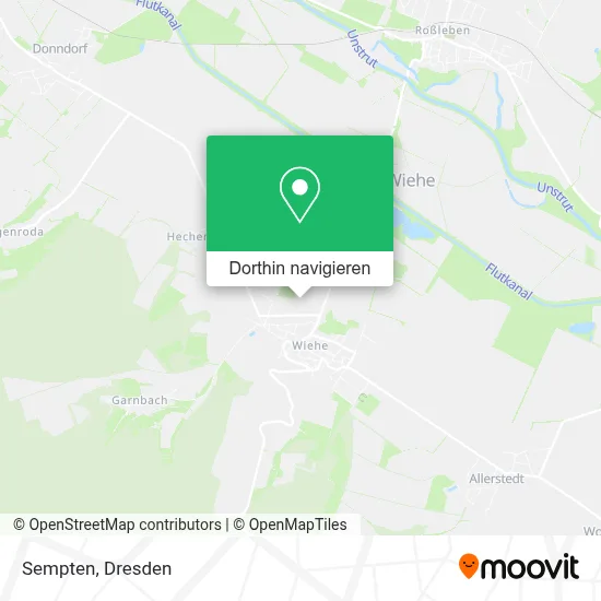 Sempten Karte