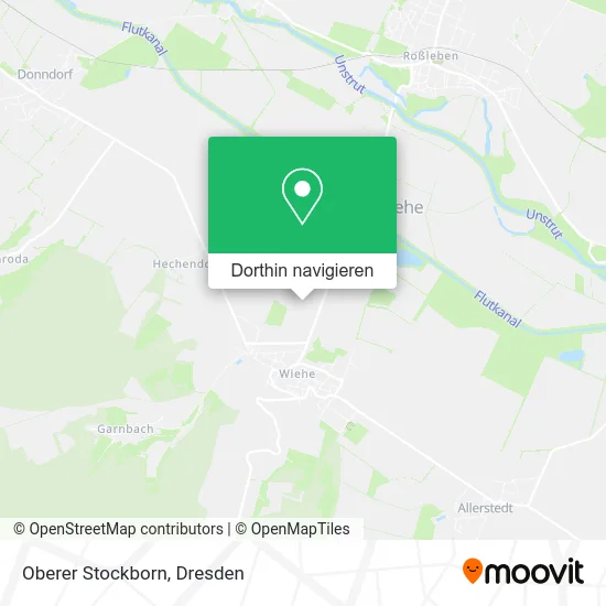 Oberer Stockborn Karte