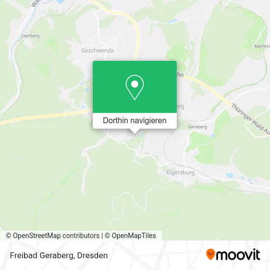 Freibad Geraberg Karte