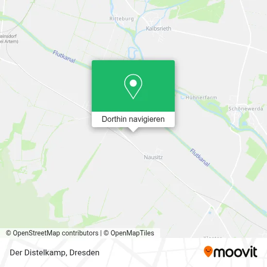 Der Distelkamp Karte