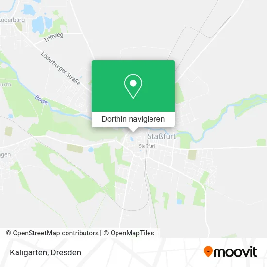 Kaligarten Karte