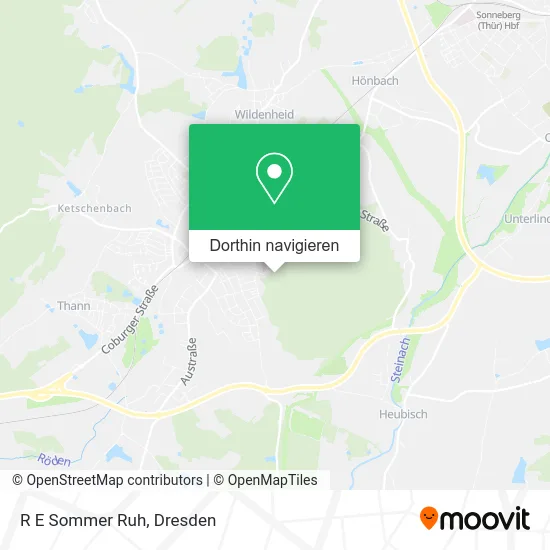 R E Sommer Ruh Karte