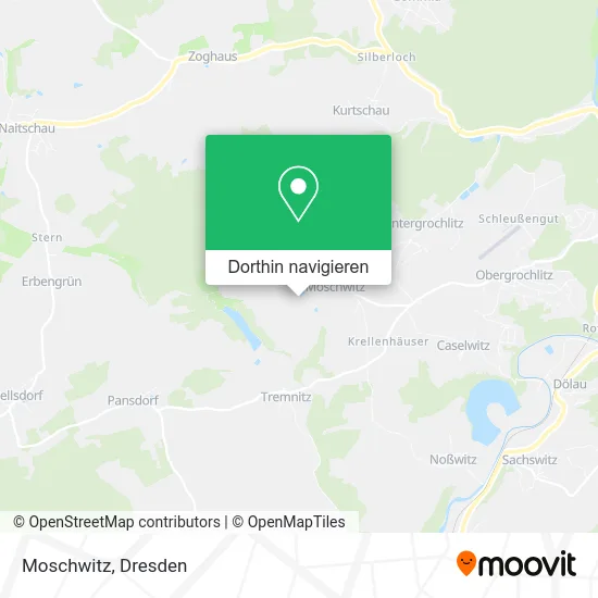 Moschwitz Karte