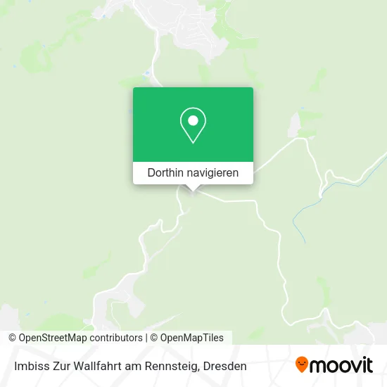 Imbiss Zur Wallfahrt am Rennsteig Karte