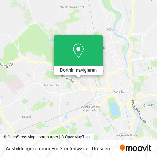Ausbildungszentrum Für Straßenwärter Karte