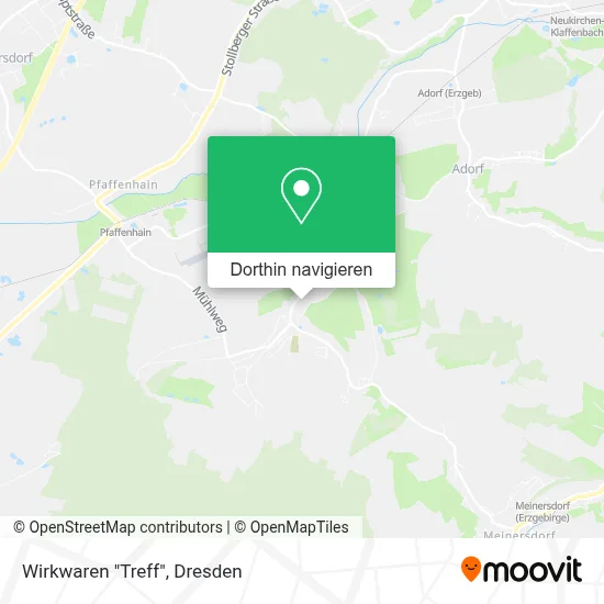 Wirkwaren "Treff" Karte