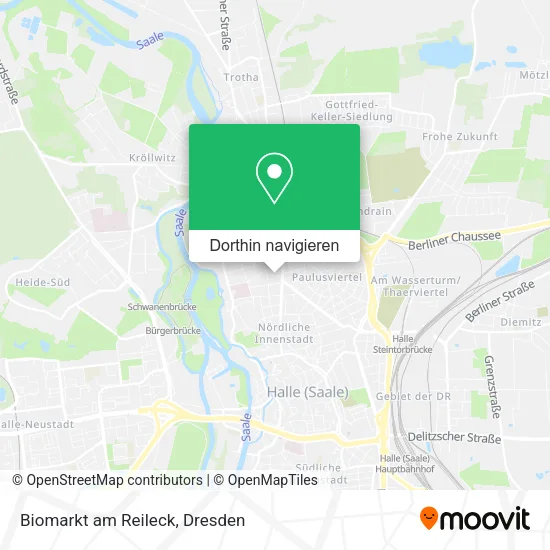 Biomarkt am Reileck Karte