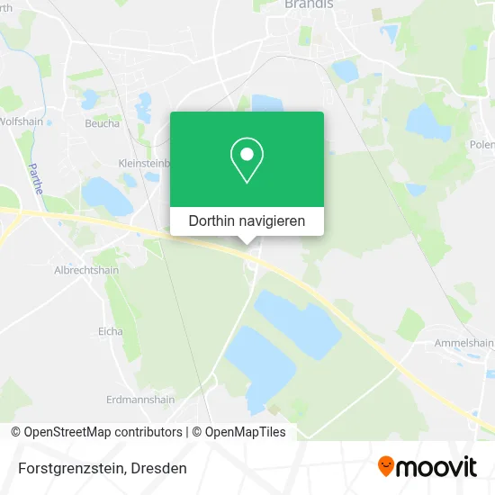 Forstgrenzstein Karte